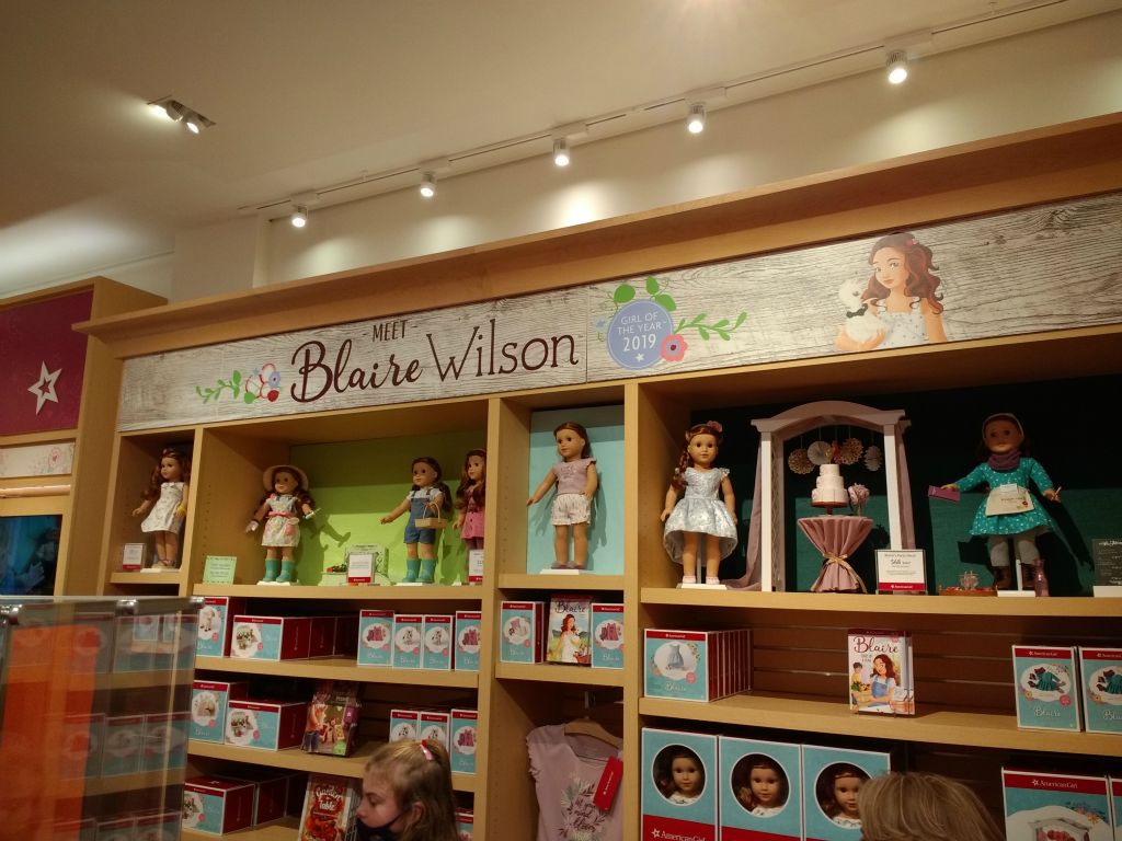 American Girl store in Cool Srpings Galleria shopping mall near Franklin TN